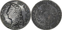 France Écu à la vieille tête Louis XV, Pau, Silver -