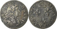 France 2 Sols des Traitants Louis XIV, Paris, Silver -