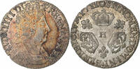 France 1/10 Écu aux 3 couronnes Louis XIV, La Rochelle, Silver -