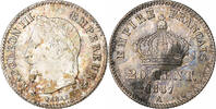 France 20 Centimes Napoleon III, Paris, Silver, Gadoury:309 -