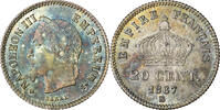 France 20 Centimes Napoleon III, Strasbourg, Silver -