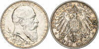 Grand Duchy of Baden 2 Mark Friedrich I, Berlin, Silver -