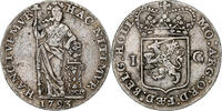 Dutch Republic 1 Gulden Dordrecht, Silver, KM:73 -