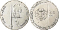 Portugal 2,5 Euro Army Institute Pupils, Lisbon, Cupronickel -