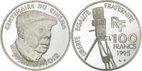 France 100 Francs Jean Renoir, Centenaire du Cinéma, MDP, Proof -