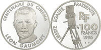 France 100 Francs Léon Gaumont, Centenaire du Cinéma, MDP, Proof -