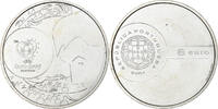 Portugal 8 Euro Football - The Shot, Lisbon, Silver, KM:757 -