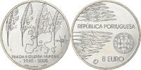 Portugal 8 Euro 60th Anniversary of WWII, Lisbon, Silver, KM:773 -