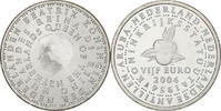 Netherlands 5 Euro Beatrix, Kingdom Statute, Utrecht, Silver -