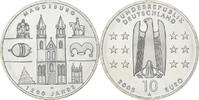 Germany 10 Euro 1200 years of Magdeburg, Berlin, Silver, KM:240 -