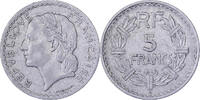 5 Francs 1948 Beaumont le Roger Frankreich Lavrillier, Beaumont le Roger, Aluminium, SS SS