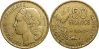 50 Francs 1950 Paris Frankreich Guiraud, Paris, Cupro-Aluminium, S, Gadoury:880 S