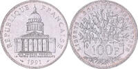 France 100 Francs Panthéon, MDP, Silver, Gadoury:898 -
