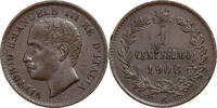 Italy 1 Centesimo Vittorio Emanuele III, Rome, Copper, KM:35 -