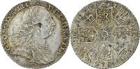1 Shilling 1787 London United Kingdom George III, London, Silber, SS, KM:607 SS