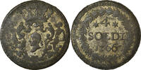 ITALIAN STATES 4 Soldi Coin, CORSICA, General Pasquale Paoli, Murato -