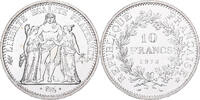 France 10 Francs Hercule, MDP, Silver, Gadoury:813 -