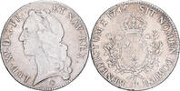 France Écu au bandeau 1746 La Rochelle Louis XV, La Rochelle, Silver VF(20-25)