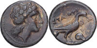 Æ Unit Bruttium, Laos, Bronze, HGC:1-1551, HN -