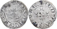 France Double Parisis 1323 Not Applicable Charles IV, Billon, Duplessy:244b VF(20-25)