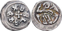 Hungary Obol 1235-1270 Not Applicable Bela IV, Silver AU(50-53)