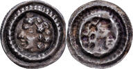 Hungary Bracteate 1235-1270 Not Applicable Bela IV, Silver AU(55-58)