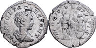 Denarius 200-202 Rome Roman Empire, Geta, Rome, Fourrée, Silver, RIC:18 EF(40-45)