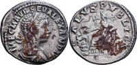 Denarius 222-228 Rome Roman Empire, Severus Alexander, Rome, Fourrée, Silver EF(40-45)