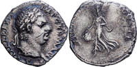 Denarius 69 Lugdunca. Roman Empire, Vitellius, Lugdunum, Silver, RIC:62 VF(30-35)
