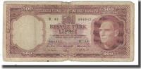 Turkey 500 Lira Banknote, 1930-06-11, KM:170a -