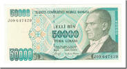 Turkey 50,000 Lira Banknote, 1970-01-14, KM:203a -