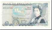 Great Britain 5 Pounds Banknote, Undated (1971-91), KM:378b -