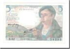 France 5 Francs 1943-08-05, Fayette:5.3, KM:98a -