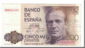 Spain 5000 Pesetas Banknote, 1979-10-23, KM:160 -