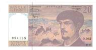 France 20 Francs Debussy, O.062, Fayette:66TER.2A62, KM:151i -