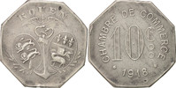 France 10 Centimes Chamber of Commerce, Silver -