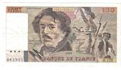 France 100 Francs Delacroix, H.172, Fayette:69BIS.3A4 -