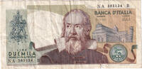 Italy 2000 Lire Banknote, 1973-10-08, KM:103a -