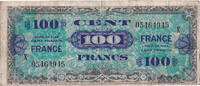 France 100 Francs Flag/France, 05464945, Fayette:VF25.11 -