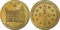 France Ecu Saint-Priest, Copper-Nickel-Aluminum -