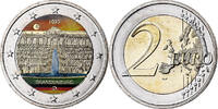GERMANY - FEDERAL REPUBLIC 2 Euro Colourized, Munich, Bi-Metallic -