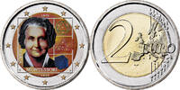 Italy 2 Euro Montessori, Colourized, Bi-Metallic, KM:New -
