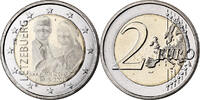 Luxembourg 2 Euro Bi-Metallic, KM:New -