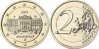 Germany 2 Euro Fantaisy coinage .Dorée, Goldine -