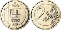 Malta 2 Euro Paris, Goldine, KM:New -