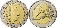 Luxembourg 2 Euro Bi-Metallic, KM:New -