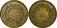 Morocco 50 Francs Mohammed V, Paris, série FDC, Aluminum-Bronze -
