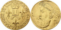 Belgium Medaille Chambre de Commerce de Tournai à Pierre Mauroy, Gilt -