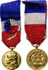 France Medal Industrie-Travail-Commerce, Palme, Excellent Quality, Gilt -