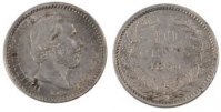 Netherlands 10 Cents Coin, William III, Silver, KM:80 -